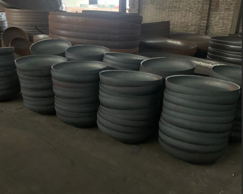 LN2 Q235 ถัง หัวแผ่นปลาเคลือบหินคาร์บอนสแตนเลส 89mm 100mm