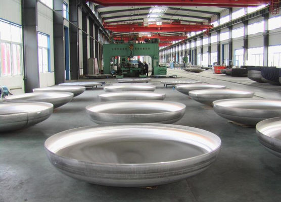 3MM 6000MM หัวจานเหล็กไร้สแตนเลส PED หัวถังครึ่งทรงเอลลิปไซด์