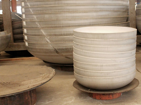 ภาชนะความดันหัวทรงกลม 6 มิลลิเมตร ASTM A105 Cap Elliptical
