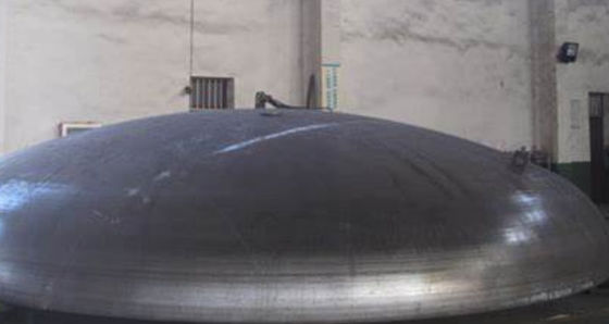 อุตสาหกรรมทอริสเฟียริกัล ดิชหัว welded กว้าง 1000 มม ISO