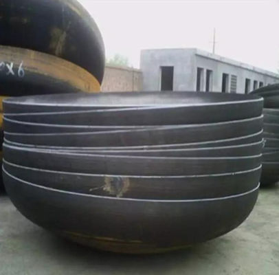 โลหะอ่อน Custom หัวถัง Hemispherical กลมสําหรับภาชนะความดัน