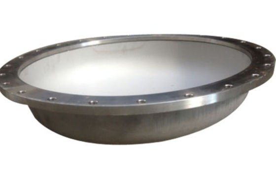 สแตนเลส Flanged หัวกระจกกระจกขอบ