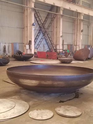 หัวกลมกระบวนการที่ได้รับการรักษาด้วยความร้อน welded ของเหล็กคาร์บอนที่มีประเภทการเชื่อมต่อ threaded